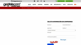 What Geotelecom.es website looked like in 2020 (5 years ago)