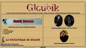 What Gloubik.info website looked like in 2020 (3 years ago)