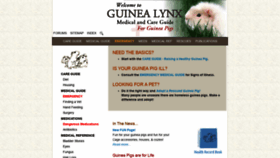 What Guinealynx.info website looked like in 2020 (3 years ago)