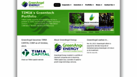 What Greenangelenergy.ca website looked like in 2020 (3 years ago)