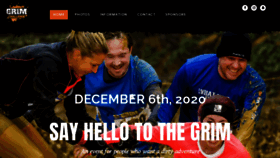 What Grimchallenge.co.uk website looked like in 2020 (3 years ago)