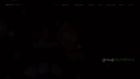 What Groupdynamics.co.uk website looked like in 2020 (3 years ago)