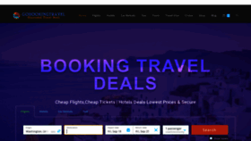What Gobookingtravel.com website looked like in 2020 (3 years ago)