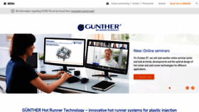 What Guenther-hotrunner.com website looked like in 2020 (3 years ago)