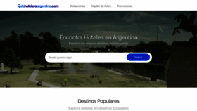 What Guiahoteleraargentina.com website looked like in 2020 (3 years ago)