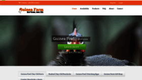 What Guineafarm.com website looked like in 2020 (3 years ago)