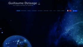 What Guillaume-delaage.com website looked like in 2020 (3 years ago)