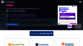 What Grupotodo.com.ar website looked like in 2020 (3 years ago)