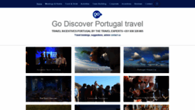 What Godiscoverportugal.com website looked like in 2020 (3 years ago)