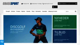What Gbasesport.dk website looked like in 2020 (3 years ago)