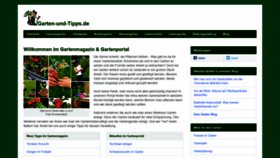 What Garten-und-tipps.de website looked like in 2020 (3 years ago)