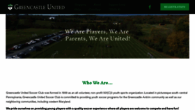 What Greencastlesoccer.com website looked like in 2020 (3 years ago)