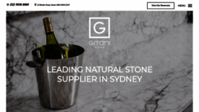 What Gitanistone.com.au website looked like in 2020 (3 years ago)