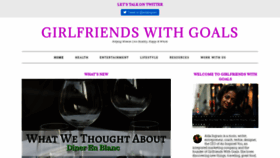 What Girlfriendswithgoals.com website looked like in 2020 (3 years ago)