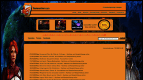 What Gamesetter.com website looked like in 2020 (3 years ago)