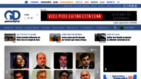 What Gazetadigital.com.br website looked like in 2020 (3 years ago)