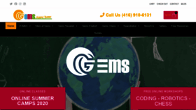 What Gemslearninginstitute.com website looked like in 2020 (3 years ago)