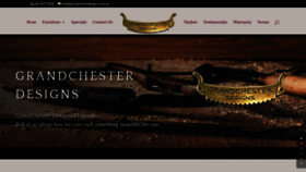 What Grandchesterdesigns.com.au website looked like in 2020 (3 years ago)