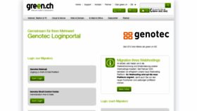 What Genotec.ch website looked like in 2020 (3 years ago)
