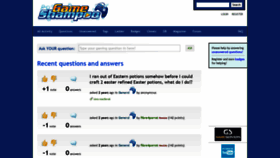 What Gameshampoo.com website looked like in 2020 (3 years ago)