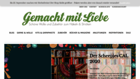 What Gemachtmitliebe.de website looked like in 2020 (3 years ago)