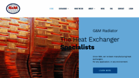 What Gm-radiator.com website looked like in 2020 (3 years ago)