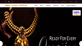 What Gandevikarjewellerssara.com website looked like in 2020 (3 years ago)
