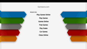 What Gameora.com website looked like in 2020 (3 years ago)