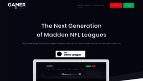What Gamerhuddle.com website looked like in 2020 (3 years ago)