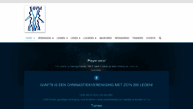 What Gvm79.nl website looked like in 2020 (3 years ago)