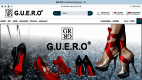 What Gueroshoes.com.tr website looked like in 2020 (3 years ago)