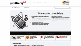 What Gsmliberty.net website looked like in 2020 (3 years ago)