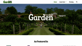 What Gardenseeker.com website looked like in 2020 (3 years ago)