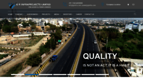 What Grinfra.com website looked like in 2020 (5 years ago)