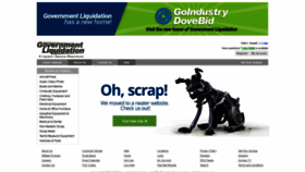 What Govliquidation.com website looked like in 2020 (3 years ago)