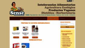 What Glutencero.es website looked like in 2020 (3 years ago)
