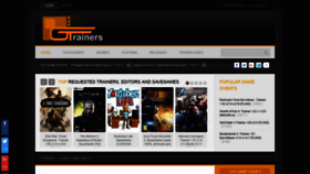 What Gtrainers.com website looked like in 2020 (3 years ago)