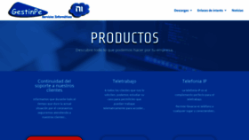 What Gestinpe.es website looked like in 2020 (3 years ago)