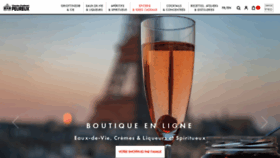 What Grandes-distilleries-peureux.fr website looked like in 2020 (3 years ago)