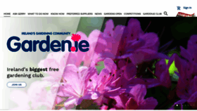 What Garden.ie website looked like in 2020 (3 years ago)