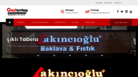 What Gazianteptabela.com website looked like in 2020 (3 years ago)