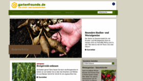 What Gartenfreunde.de website looked like in 2020 (3 years ago)
