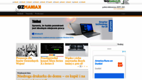 What Gizmaniak.pl website looked like in 2020 (3 years ago)
