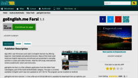 What Goenglish-me-farsi.soft112.com website looked like in 2020 (3 years ago)