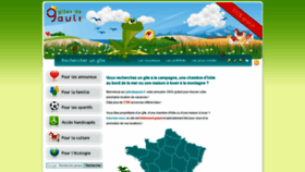 What Gitesdegaule.fr website looked like in 2020 (3 years ago)
