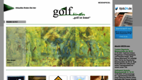 What Golf-kuenstler.de website looked like in 2020 (3 years ago)