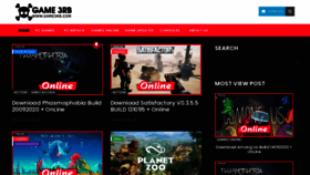 What Game3rb.com website looked like in 2020 (3 years ago)