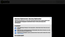 What Gazetawroclawska.pl website looked like in 2020 (3 years ago)