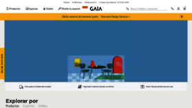 What Gaiadesign.com.mx website looked like in 2020 (3 years ago)