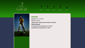 What Golfcity.lt website looked like in 2020 (3 years ago)